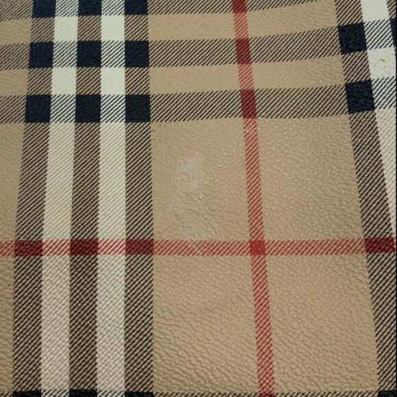 Authentic Burberry Signature Check Boston Holdall Duffle Bag - Picture 12 of 13